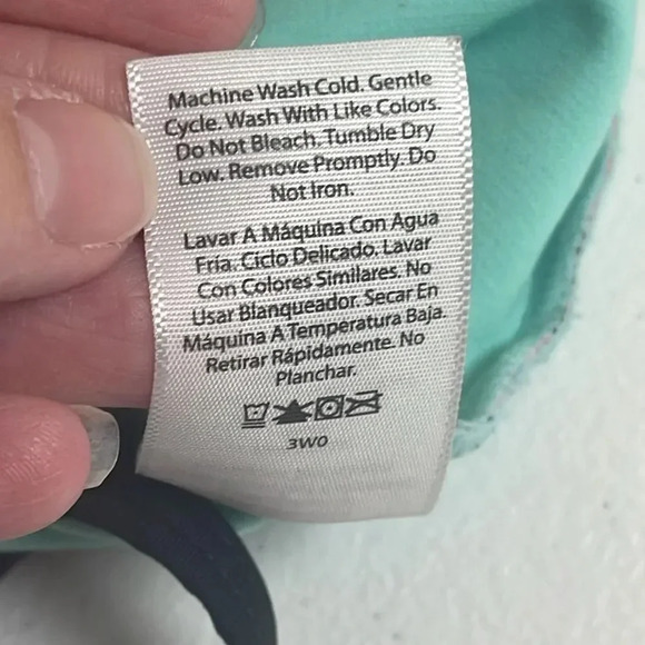 Wonder Nation Tie Dye Cover and Floral One-Piece Floral Bathing Suit - Size 6/6X - Picture 5 of 10